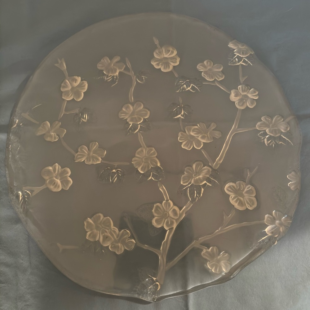 Crystal platter